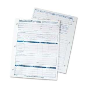   Double Sided Employment Application Forms ABF9661