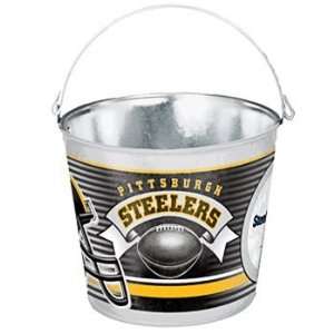   Steelers Nfl 5 Quart Galvanized Pail Wincraft: Sports & Outdoors