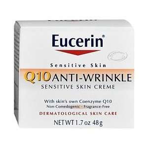  Eucerin Q10 Ant Wrnkl Sens Cre Size 1.7 OZ Beauty
