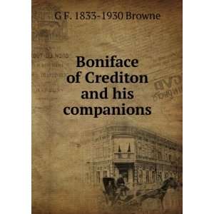  Boniface of Crediton and his companions G F. 1833 1930 