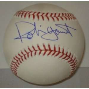  Autographed Robin Yount Baseball   JSA F72484 