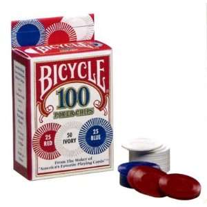  Bicycle Poker Chips (100)