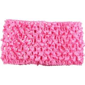  Genuine LexaLou Pink Crochet Headband: Beauty