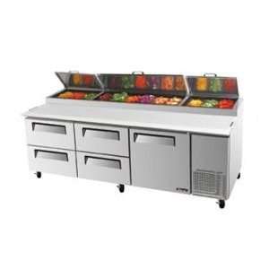  Turbo Air TPR 93SD D4 93 Refrigerated Pizza Prep Table, 1 