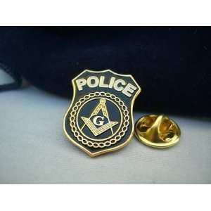  New FREEMASON SECURITY Masonic Police Shield HAT TIE OR 