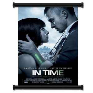  In Time Movie Justin Timberlake Fabric Wall Scroll Poster 