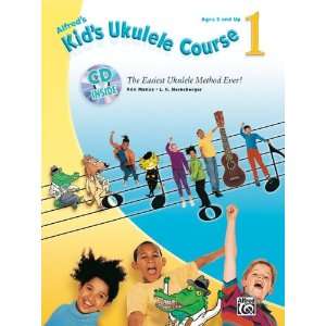  Alfred Kids Ukulele Course 1 Book and CD Musical 