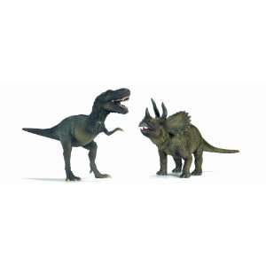  Schleich Dinosaur Set (Triceratops and Tyrannosaurus 