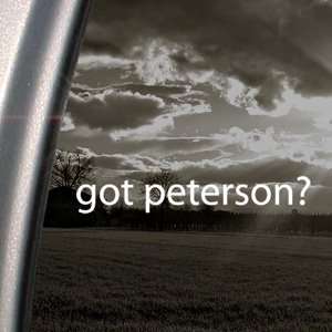  Got Peterson? Decal Adrian Minnesota Vikings Sticker Automotive