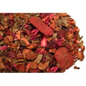 Fusion Tea Room Strawberry Ginger Herbal Tea (6oz Loose)  
