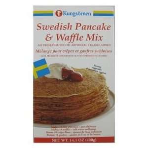  Kungsornen Swedish Pancake & Waffel Mix   14oz Package 