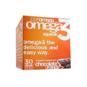  Coromega Omega 3 Chocolate Orange Flavor 30 ct Squeeze 