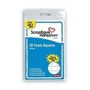  3D Foam Squares SCRAPBOOK ADHESIVES 3/4 x 3/4 BY 3LTM 