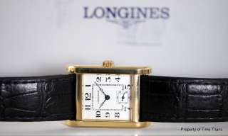 LONGINES L5 669 6 18k SOLID YELLOW GOLD MANUAL LIMITED  
