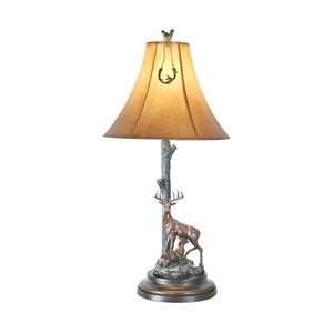  Buck and Doe Table Lamp