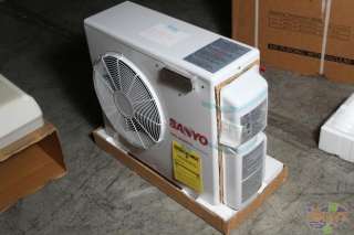 sanyo 14kgs11 mini split ductless ac gas heater 1 ton