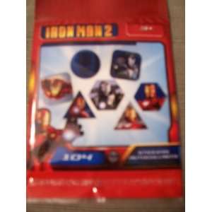  Iron Man 2 104 Stickers Autocollants Toys & Games