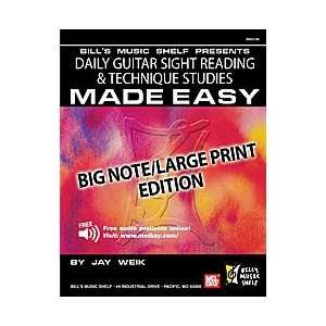  Daily Guitar Sight Reading & Technique Studies Made Easy 