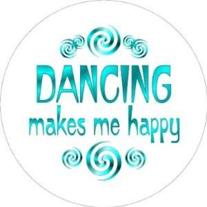  Dancing Makes Me Happy Keychains Toys & Games