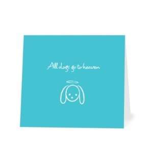  Sympathy Greeting Cards   Dog Halo By Magnolia Press 
