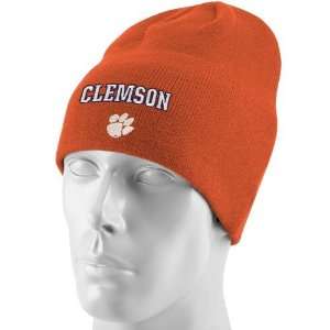    Clemson Tigers Orange Classic Knit Beanie: Sports & Outdoors