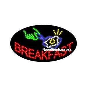  Animated Breakfast LED Sign 