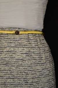   ELENA Bustier Dress 0 XS UK 2 4 NWT Silk Tweed Seen on Danielle Jonas