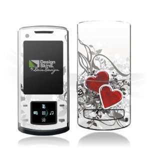  Design Skins for Samsung U900 Soul   Hearts Design Folie 