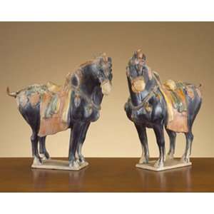  Set of Two Ancient Chinese Tang Horses