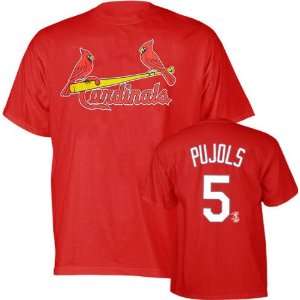  Albert Pujols Majestic Name and Number St. Louis Cardinals 