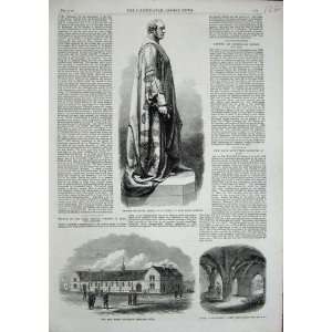  1864 Statue Prince Albert Salford Barracks Hull Crypt