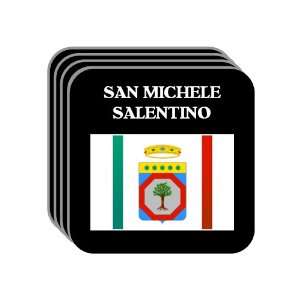   MICHELE SALENTINO Set of 4 Mini Mousepad Coasters 