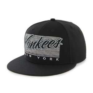  47 Brand New York Yankees Kalvin Snapback Cap (Black 