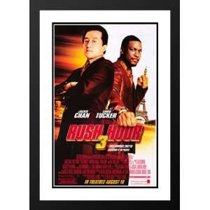  Rush Hour 3 20x26 Framed and Double Matted Movie Poster 
