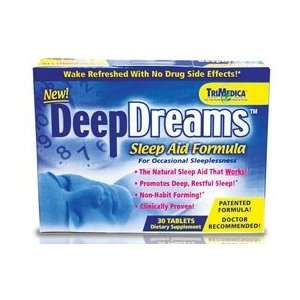  DeepDreams Sleep Aid Formula, 30 Tablets, from Trimedica 