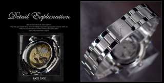   Band Mechanical Automatic Wrist watch Black Gold 98142G UK  