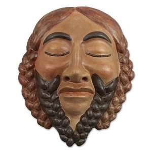  Ceramic mask, Saint Francis of Assisi Home & Kitchen
