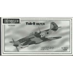  Encore Yak 9 DD/T/K 1/72 Scale Russian WWII Fighter Toys & Games