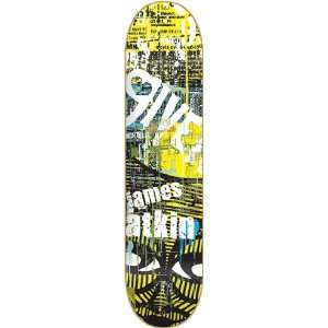  Given Atkin Line Skateboard Deck   8.25