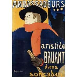  Ambassadeurs; Aristide Bruant: Henri Toulouse Lautrec. 19 