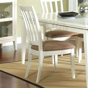   154 Nova Side Dining Chair, Classic White:  Home & Kitchen