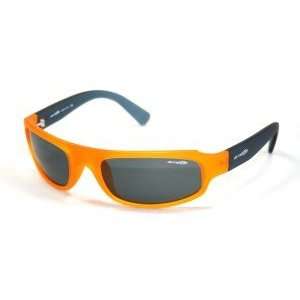  Arnette Sunglasses 4042 Yellow with Dark Grey Temples 