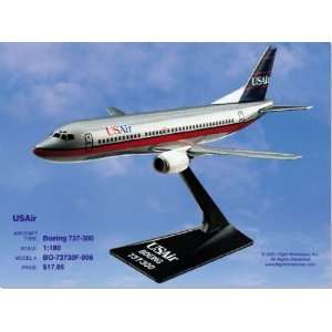  Flight Miniatures USAir 737 300 Model Airplane Everything 