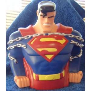 Superman in Chains Bank ~ Warner Brothers Studio Store 