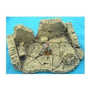  Cement Rubble Bldg A Sandstone Gaming Terrain Toys 