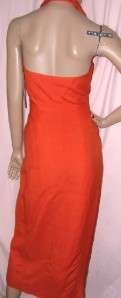 You are looking at gorgeous Geary Roark Kamisato orange sundress 