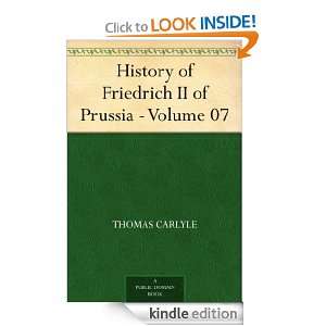 History of Friedrich II of Prussia   Volume 07 Thomas Carlyle  