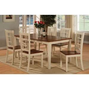   featured 12 in. Butterfly Leaf and 4 wood seat chairs.