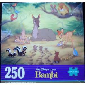  Walt Disney Classic Bambi 250 Piece Puzzle: Toys & Games