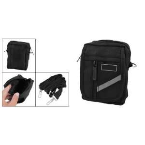  Gino Black Zippered Digital Camera Carrying Pouch Bag w 